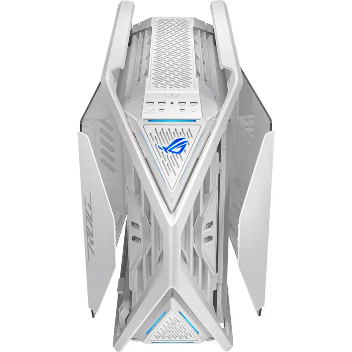 ASUS ROG HYPERION GR701 , Big Tower Case (white, Tempered Glass x 2)