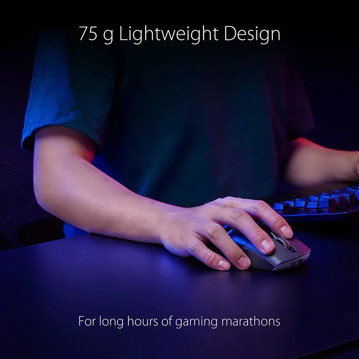 ASUS ROG Keris Wireless Aimpoint, gaming mouse (white)