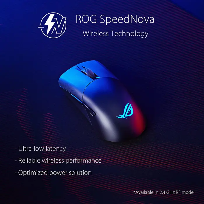 ASUS ROG Keris Wireless Aimpoint, gaming mouse (white)