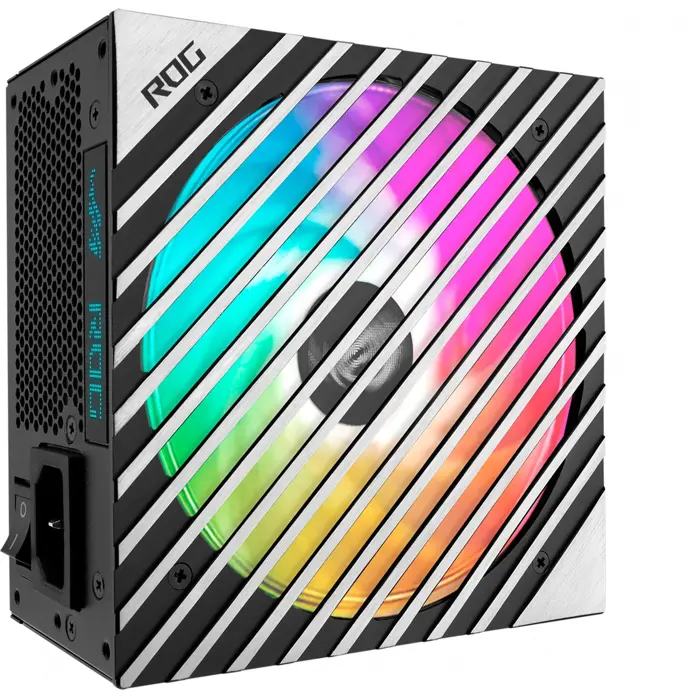 ASUS ROG Loki SFX-L 1200W Titanium, PC power supply (white, 1x 12VHPWR, 4x PCIe, cable management, 1200 watts)