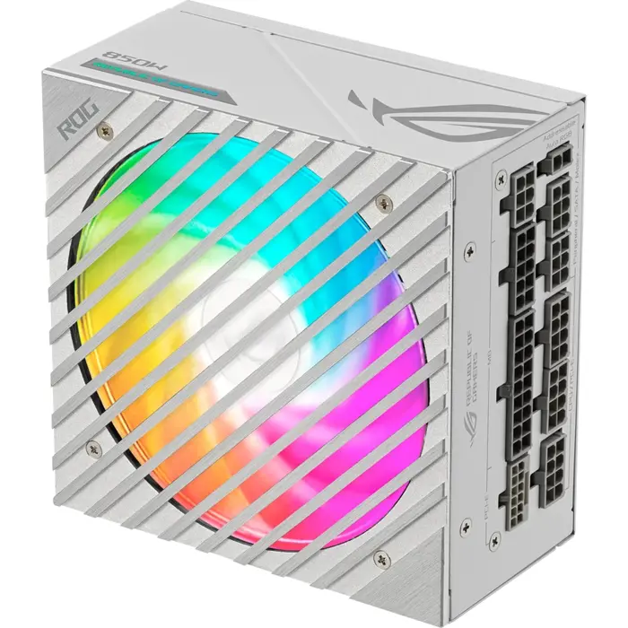 ASUS ROG Loki SFX-L 850W Platinum, PC power supply (white, 4x PCIe, cable management, 850 watts)