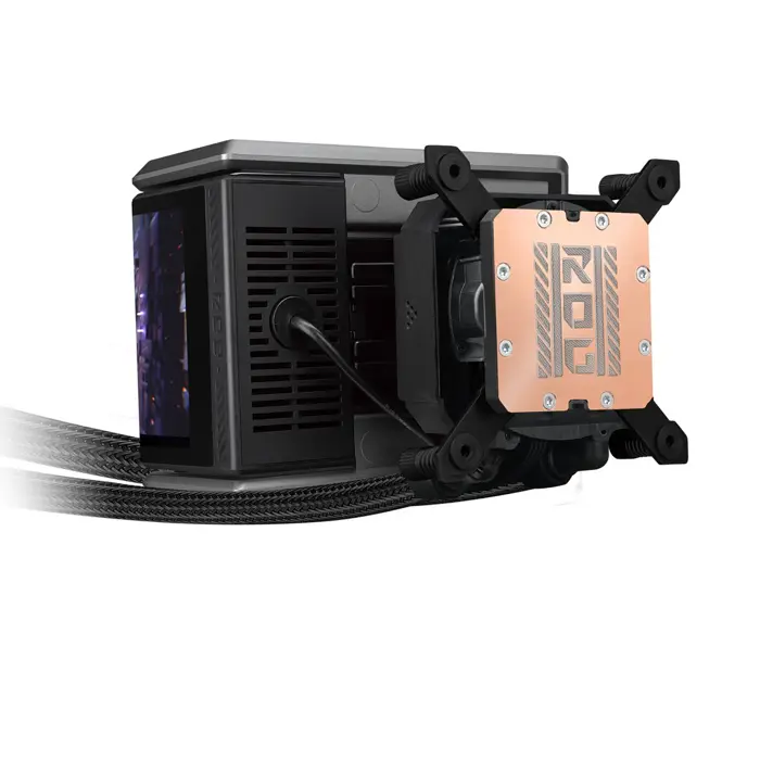 Asus ROG RYUO IV 360 ARGB - all-in-one water cooling, 12 cm (black)