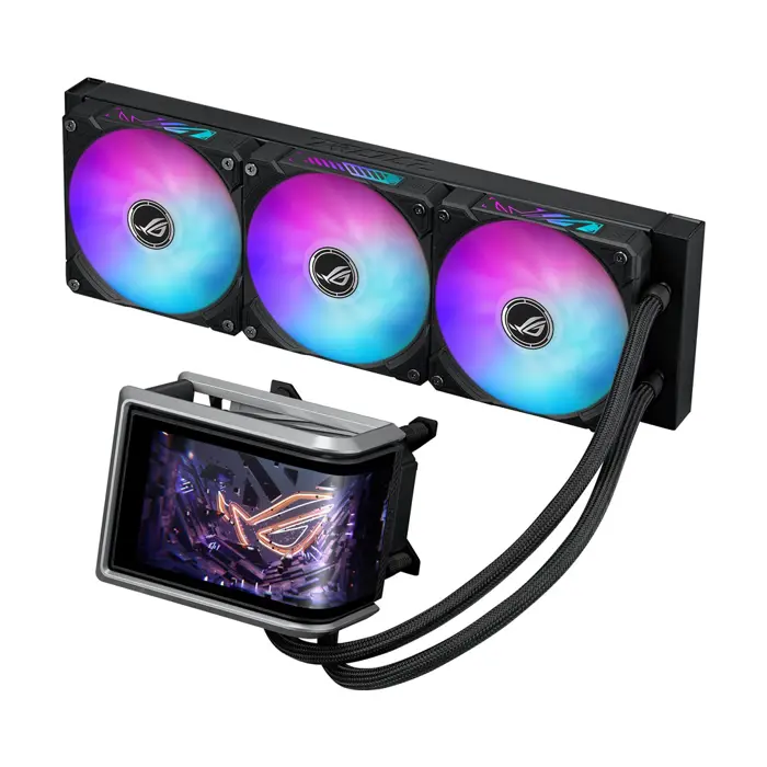 Asus ROG RYUO IV 360 ARGB - all-in-one water cooling, 12 cm (black)