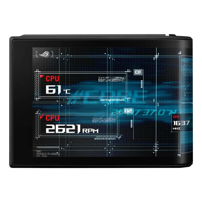 ASUS ROG Ryuo IV SLC 360 ARGB Processor All-in-one liquid cooler 12 cm Black