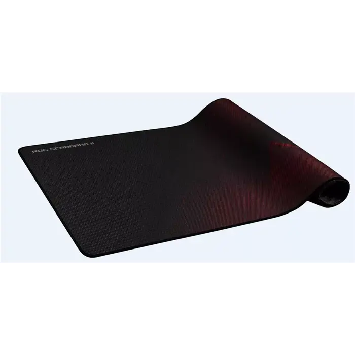 ASUS ROG Scabbard II Gaming Mouse Pad (black/dark red)