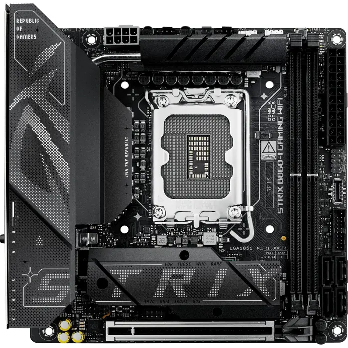 ASUS ROG STRIX B860-I GAMING WIFI - Socket 1851 - motherboard