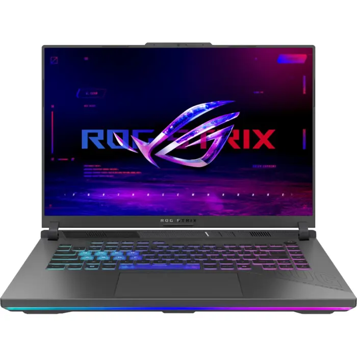 Asus ROG Strix G16 (G614PR-RV164W) (gray, AMD Ryzen 9 8940HX, NVIDIA GeForce RTX 5070 Ti, 16 GB DDR5, 512 GB (512 GB SSD), Windows 11 Home) - German - DE Layout