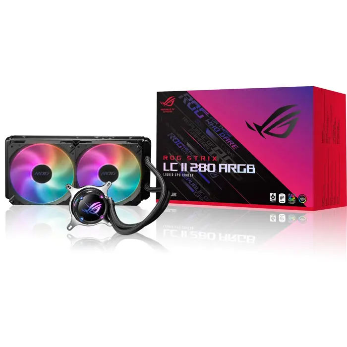ASUS ROG STRIX LC II 280mm ARGB (black)