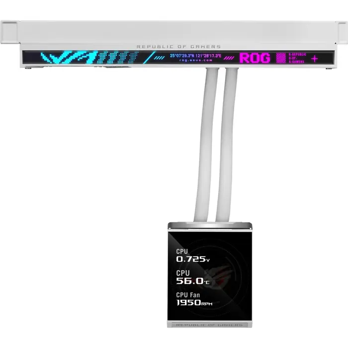 Asus ROG Strix SLC IV 360 ARGB LCD (white, White Edition)