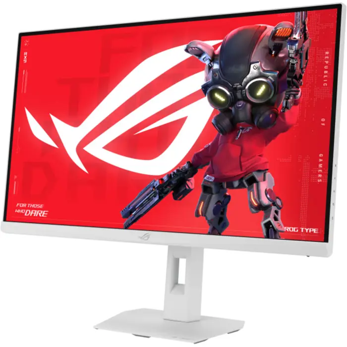 Asus ROG Strix XG27ACMES-W (68.6 cm (27 inches), white, QHD, Fast-IPS, HDMI, DP, USB-C, 255Hz panel)
