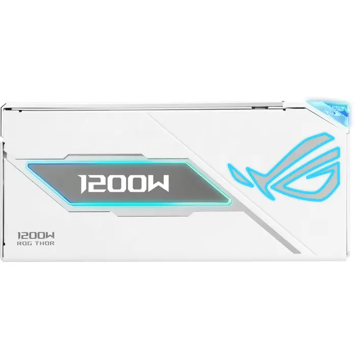 Asus ROG Thor 1200W Platinum III White Edition (ROG Equalizer) (black, 1x 12 pin high power GPU, 4x PCIe, cable management, 1200 watts)