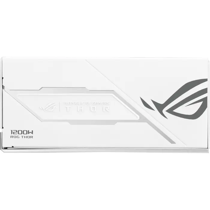 Asus ROG Thor 1200W Platinum III White Edition (ROG Equalizer) (black, 1x 12 pin high power GPU, 4x PCIe, cable management, 1200 watts)