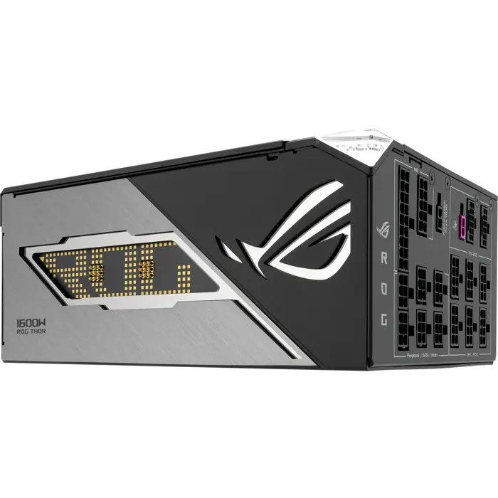 Asus ROG Thor 1600W Titanium III EVO (ROG Equalizer) (black, 2x 12 Pin High Power GPU, 4x PCIe, cable management, 1600 Watt)