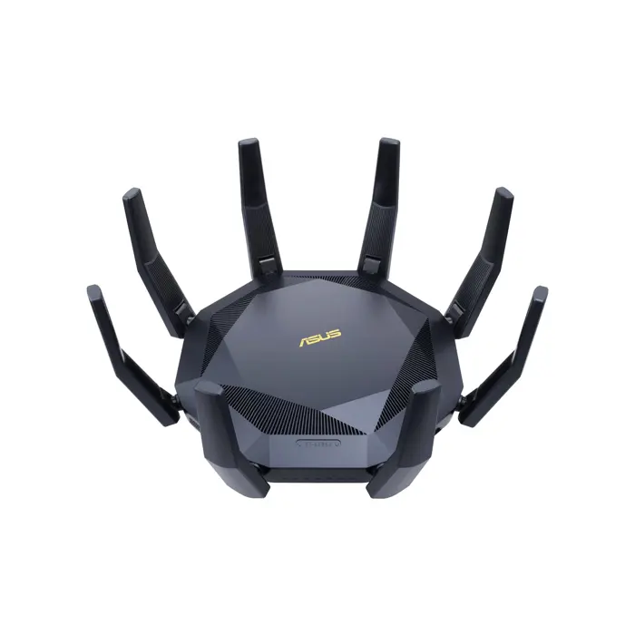 ASUS RT-AX89X AX6000 AiMesh wireless router Ethernet Dual-band (2.4 GHz / 5 GHz) Black