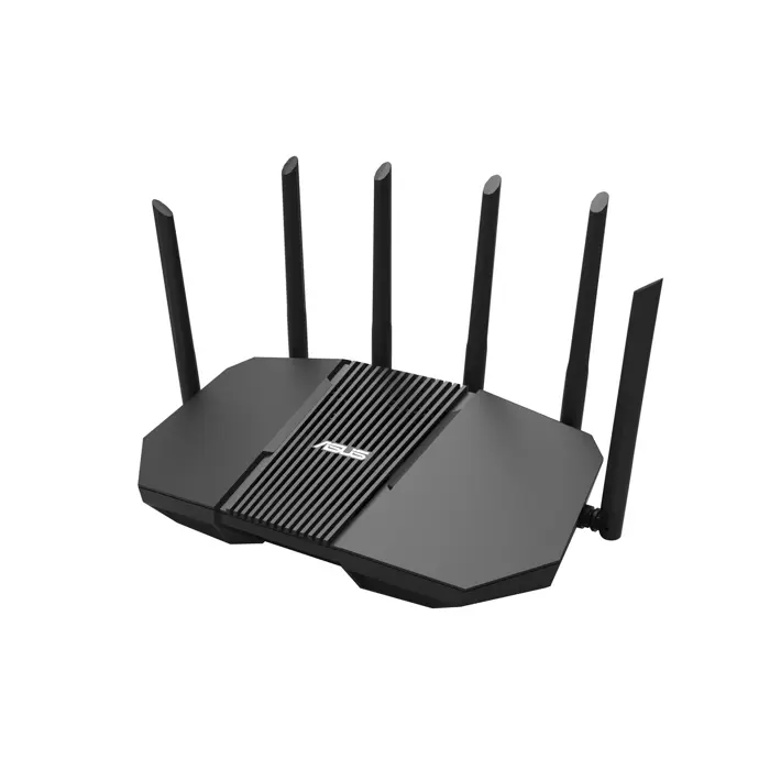 ASUS RT-BE90U BE9400 AiMesh wireless router 2.5 Gigabit Ethernet Tri-band (2.4 GHz / 5 GHz / 6 GHz) Black