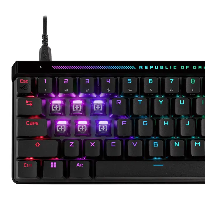 Asus Tastatur ROG Falchion ACE HFX Gaming Tastatur dt.