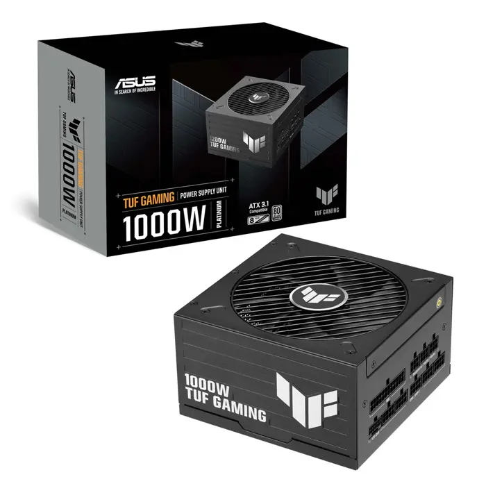 ASUS TUF-GAMING-1000P power supply unit 1000 W 20+4 pin ATX ATX Black