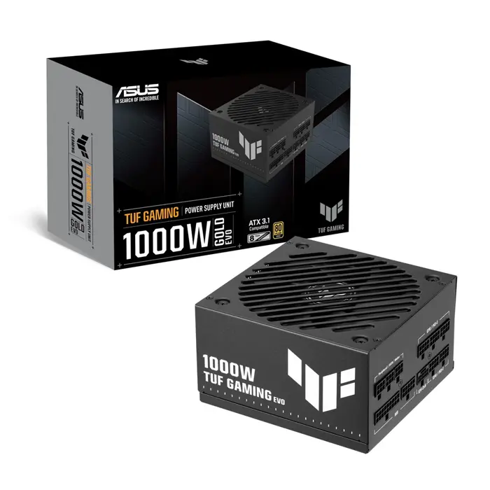 ASUS TUF Gaming 1000W Gold EVO power supply unit 20+4 pin ATX ATX Black