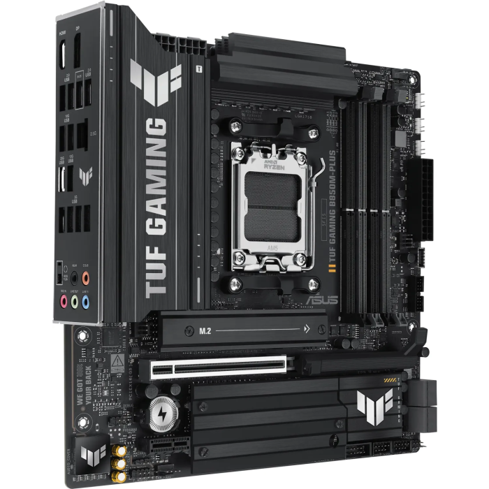 Asus Tuf Gaming B850M-PLUS, DDR5, SATA3, USB3.2GEN2X2, DP, 2.5GBE, AM5 MATX