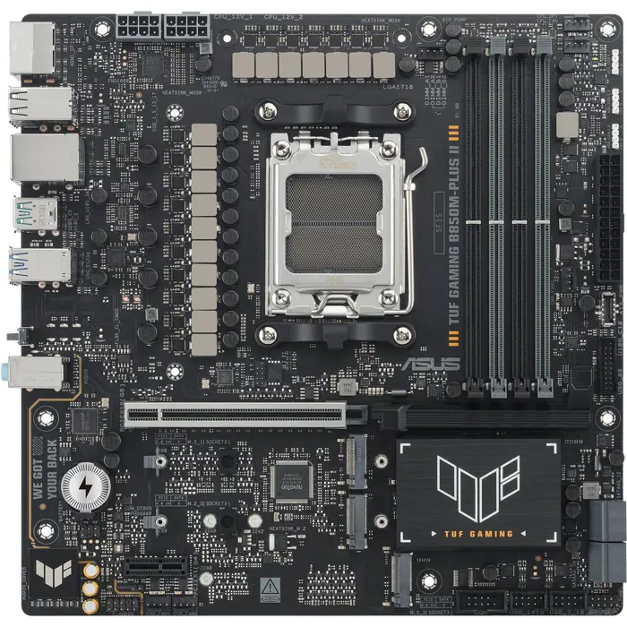 ASUS TUF GAMING B850M-PLUS II - Socket AM5 - motherboard