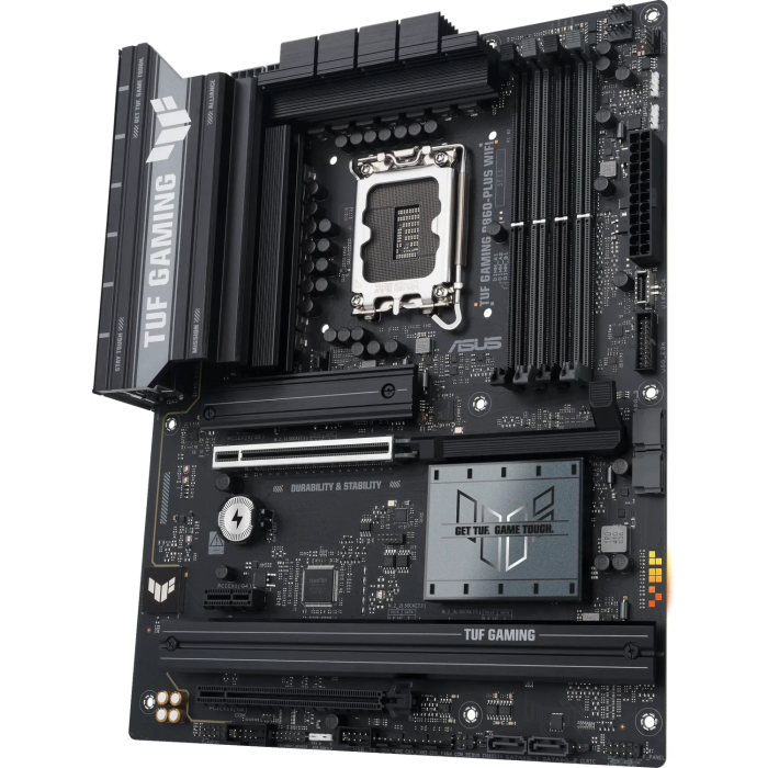 Matična ploča ASUS TUF GAMING B860-PLUS WIFI, Intel B860, LGA1851, DDR5, PCIe 5.0, Wi-Fi 7, ATX