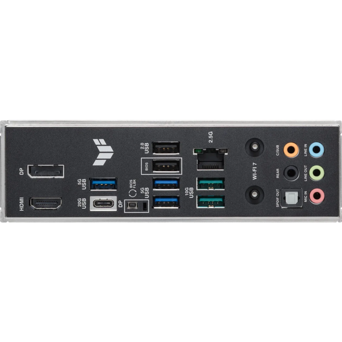 Matična ploča ASUS TUF GAMING B860-PLUS WIFI, Intel B860, LGA1851, DDR5, PCIe 5.0, Wi-Fi 7, ATX