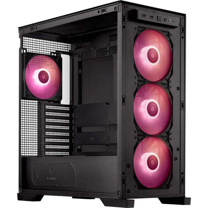 ASUS TUF GAMING GT302 ARGB, tower case (black, tempered glass)