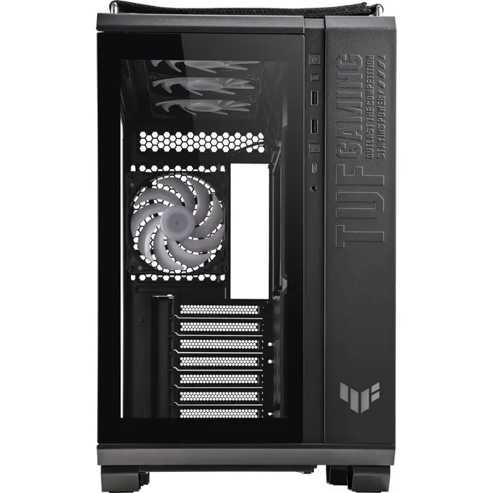 ASUS TUF GAMING GT502 PLUS , Tower case (black, Tempered Glass x 2)