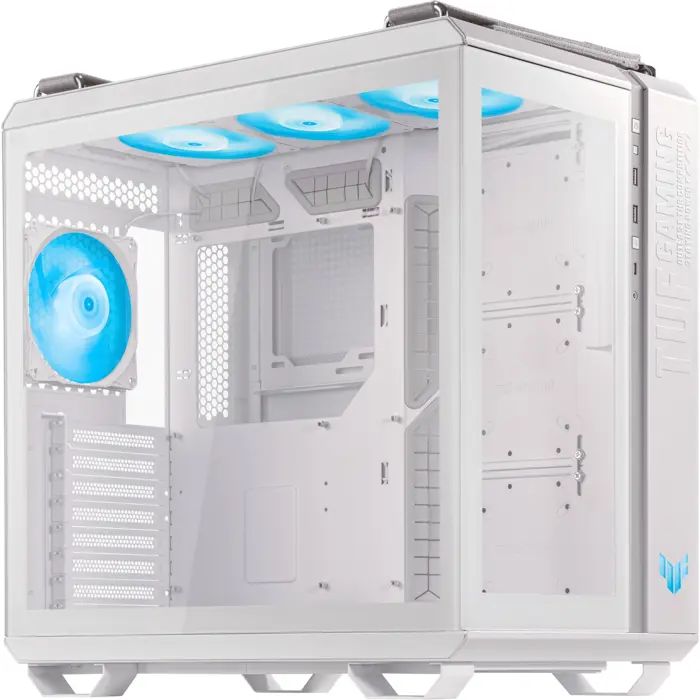 ASUS TUF GAMING GT502 PLUS , Tower case (white, Tempered Glass x 2)