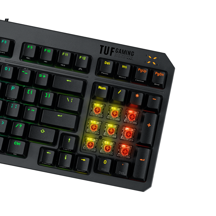 ASUS TUF GAMING K3 Gen II, TKL