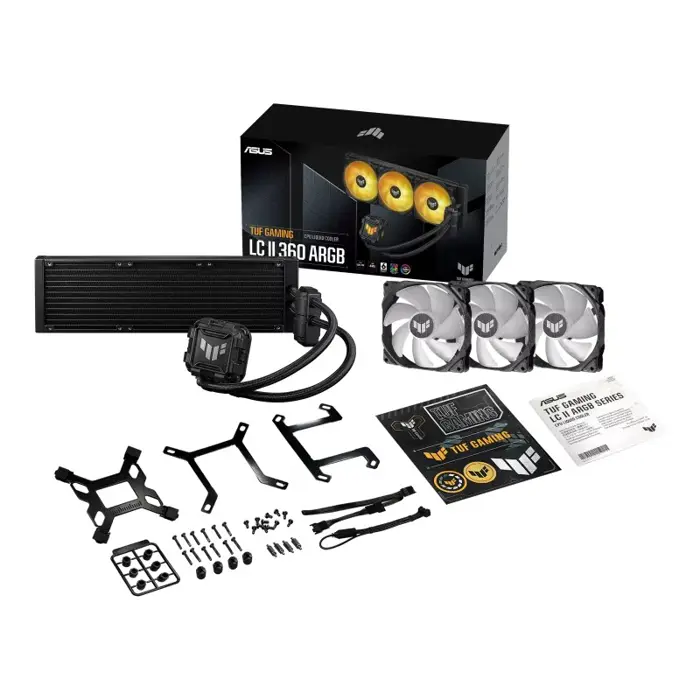 Vodeno hlađenje ASUS TUF Gaming LC II 360 ARGB, black, 90RC00M1-M0UAY0