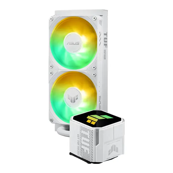 ASUS TUF GAMING LC III 240 ARGB WHT Processor All-in-one liquid cooler 12 cm White