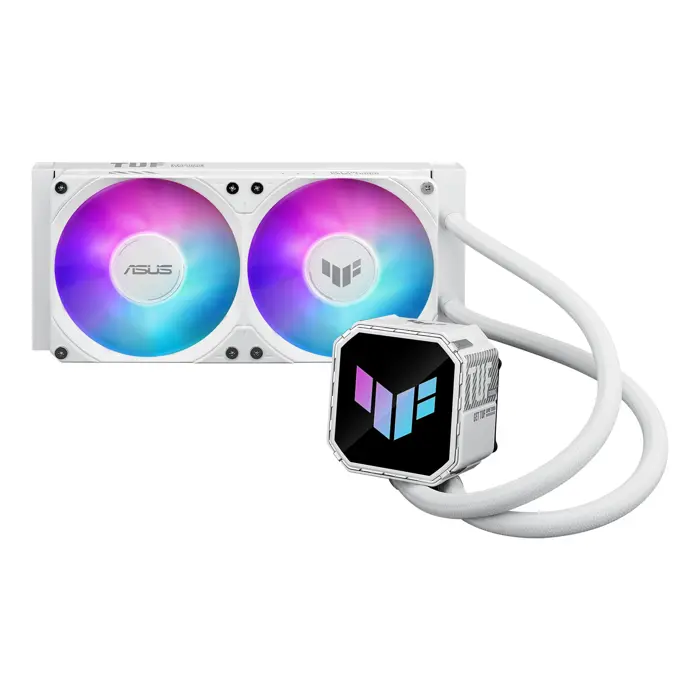 ASUS TUF GAMING LC III 240 ARGB WHT Processor All-in-one liquid cooler 12 cm White