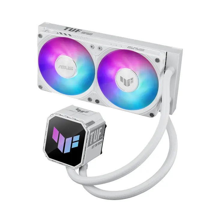 ASUS TUF GAMING LC III 240 ARGB WHT Processor All-in-one liquid cooler 12 cm White