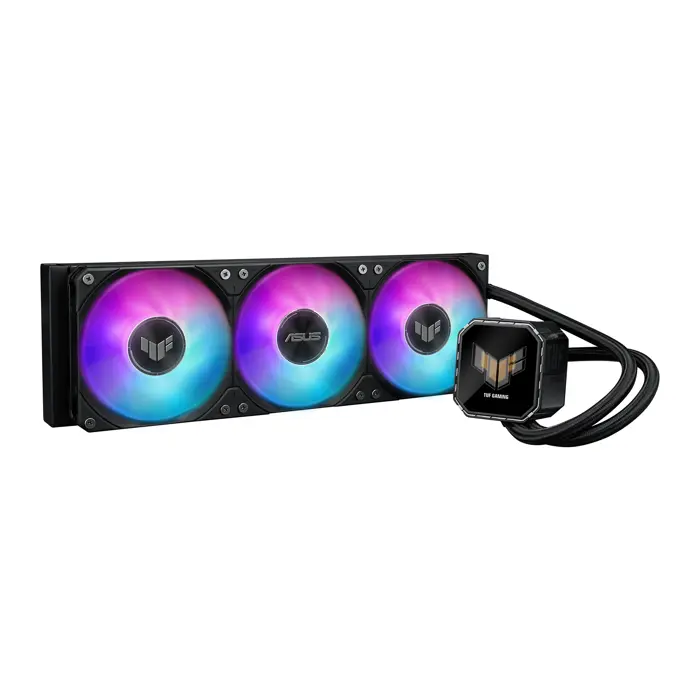ASUS TUF Gaming LC III 360 ARGB LCD Computer case All-in-one liquid cooler 12 cm Black