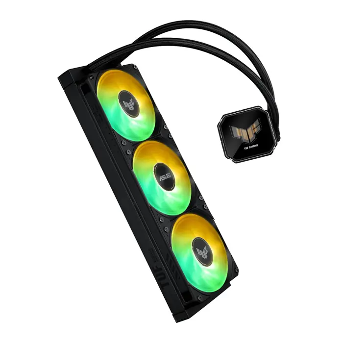 ASUS TUF Gaming LC III 360 ARGB LCD Computer case All-in-one liquid cooler 12 cm Black