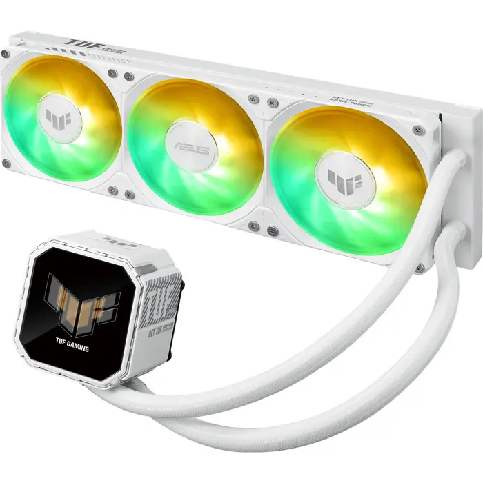 ASUS TUF Gaming LC III 360 ARGB LCD, water cooling white