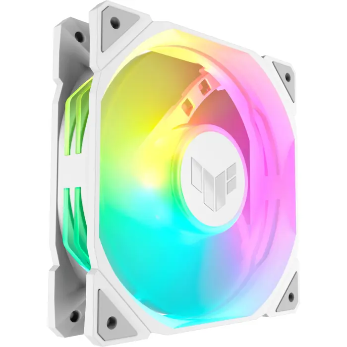ASUS TUF GAMING TR120 ARGB, case fan (white/transparent, 3-pack)