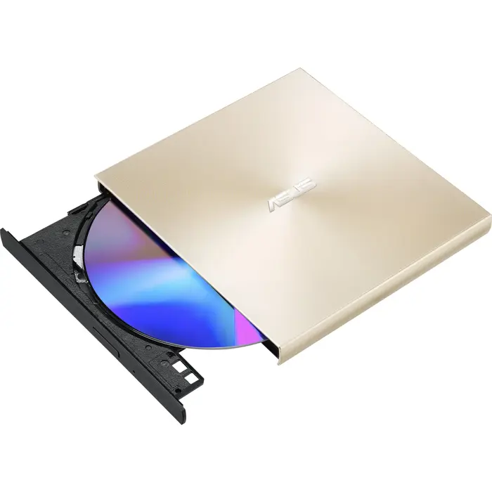 ASUS ZenDrive U8M, external DVD burner (gold/black, USB-C interface, M-DISC)
