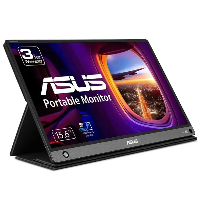 ASUS ZenScreen MB16AHP computer monitor 39.6 cm (15.6") 1920 x 1080 pixels Full HD LED Black