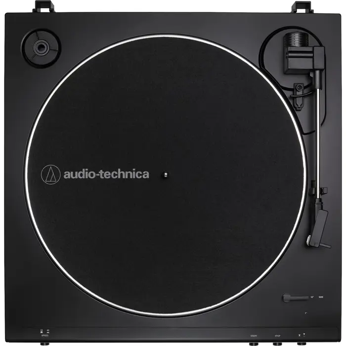 Audio-Technica AT-LP60XBK, record player (black, integrated phono preamplifier, fully automatic operation)