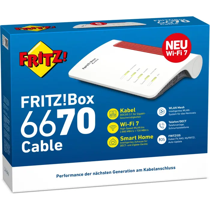 AVM FRITZ!Box 6670 Cable, Router