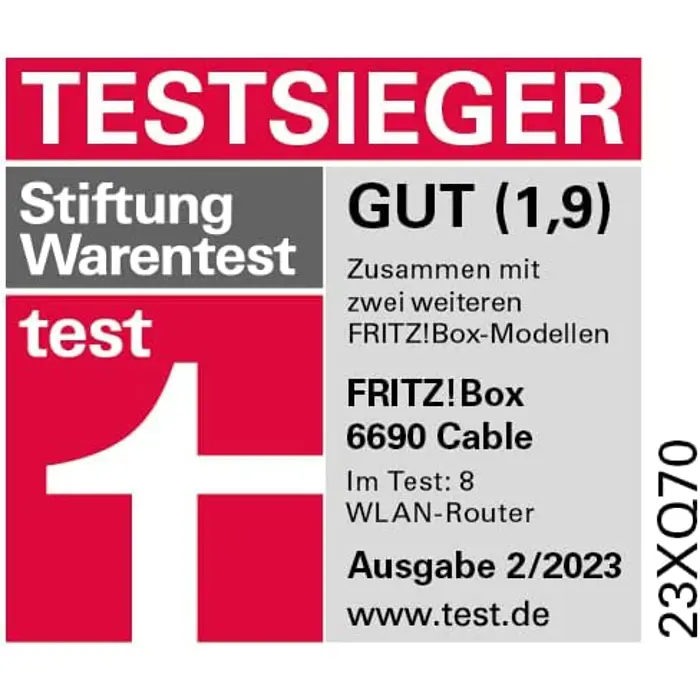 AVM FRITZ!Box 6690 cable, router