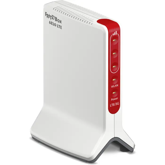 AVM FRITZ!Box 6820 LTE, Mobile WLAN router (white/red)