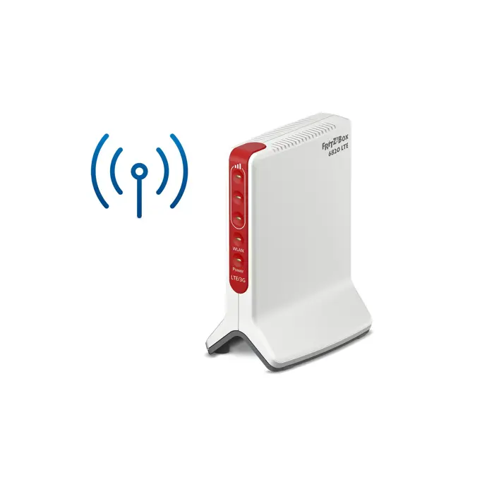 AVM FRITZ!Box 6820 LTE, Mobile WLAN router (white/red)
