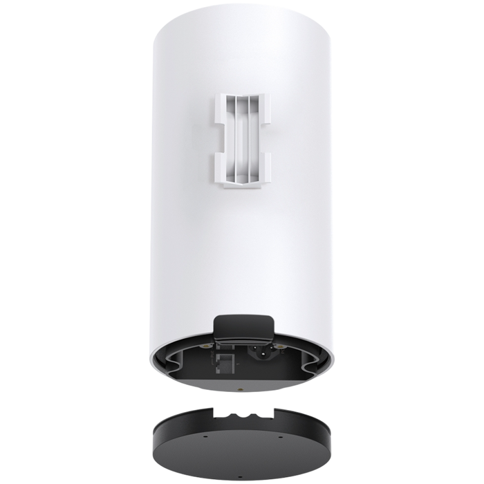 AX3000 Outdoor/Indoor Mesh Wi-Fi 6 UnitSPEED: 574 Mbps at 2.4 GHz + 2402 Mbps at 5 GHzSPEC: Internal Antennas, 2× Gigabit Ports (WAN/LAN auto-sensing), IP65, PoE and AC Power SupplyFEATURE: Deco App,