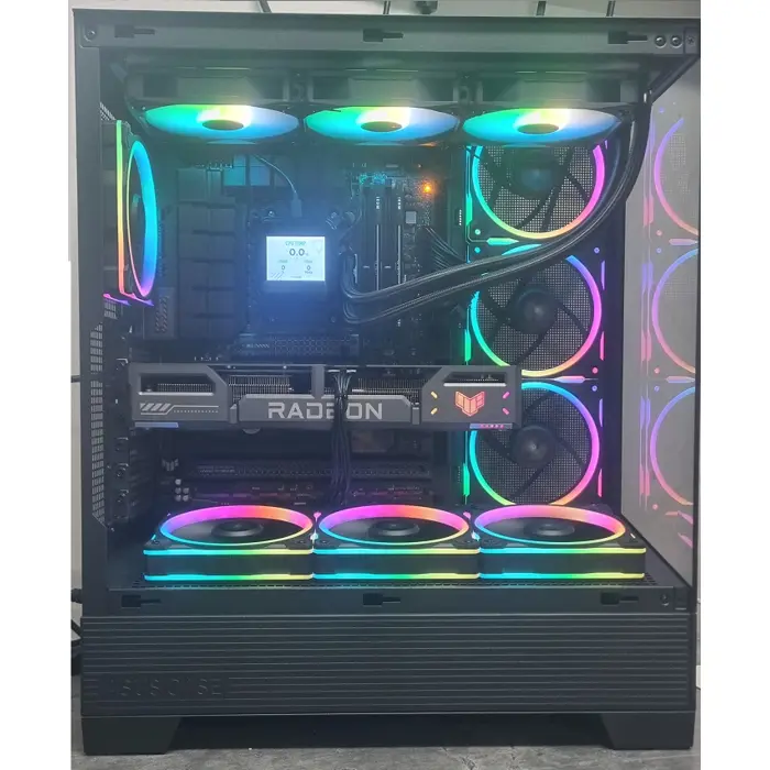 BaB računalo Inferno X (Ryzen 7 7800X3D, Liquid, RX 9060 XT 16GB, 32GB DDR5, 1TB SSD, RGB, Win11P, WiFi) Powered By ASUS