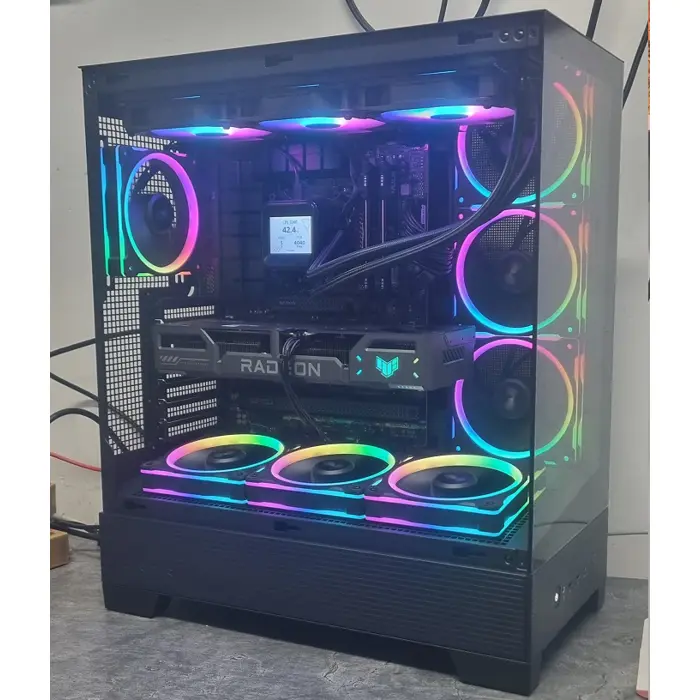 BaB računalo Inferno X (Ryzen 7 7800X3D, Liquid, RX 9060 XT 16GB, 32GB DDR5, 1TB SSD, RGB, Win11P, WiFi) Powered By ASUS