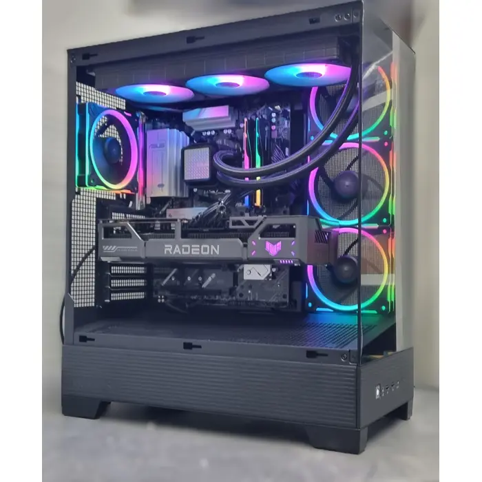 BaB računalo Inferno X (Ryzen 7 9800X3D, Liquid, RX 9070 XT, 32GB DDR5, 2TB SSD, RGB, Win11P, WiFi) Powered By ASUS