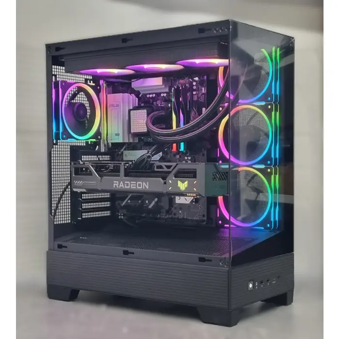 BaB računalo Inferno X (Ryzen 7 9800X3D, Liquid, RX 9070 XT, 32GB DDR5, 2TB SSD, RGB, Win11P, WiFi) Powered By ASUS